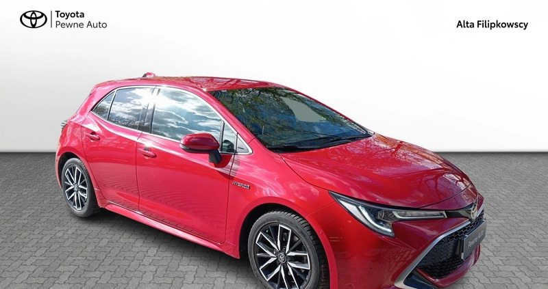 Toyota Corolla cena 103900 przebieg: 53413, rok produkcji 2019 z Świdnica małe 277